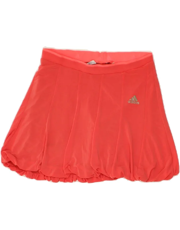 ADIDAS Womens Clima 365 Tennis Skirt UK 8 Small Red