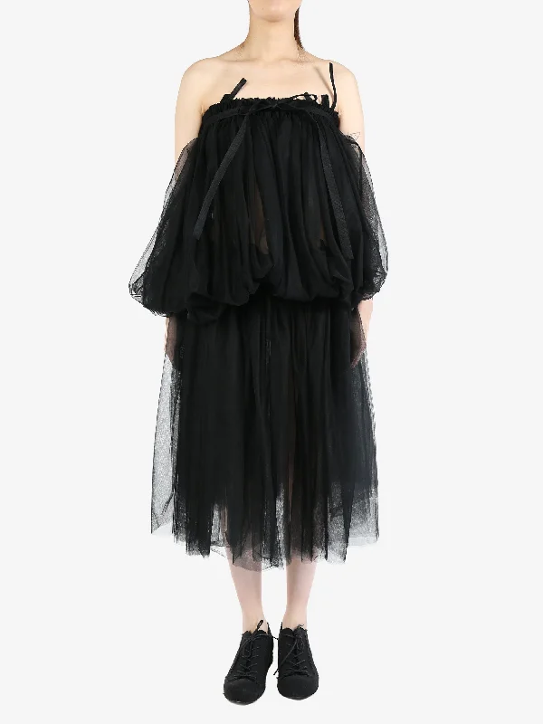 COMME DES GARCONS NOIR Women Mesh Dress