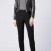 ENNA BLACK FORMAL LEATHER JACKET FOR WOMEN