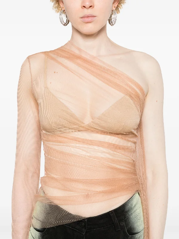 MUGLER Women Wrapped Top