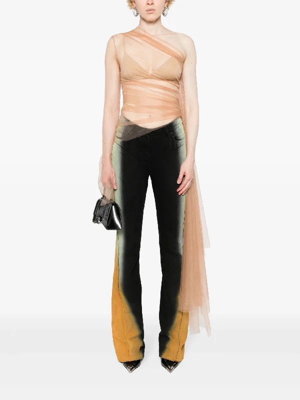 MUGLER Women Wrapped Top