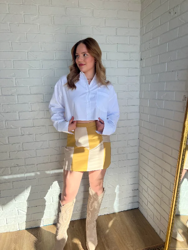 La Creme Mini Skirt